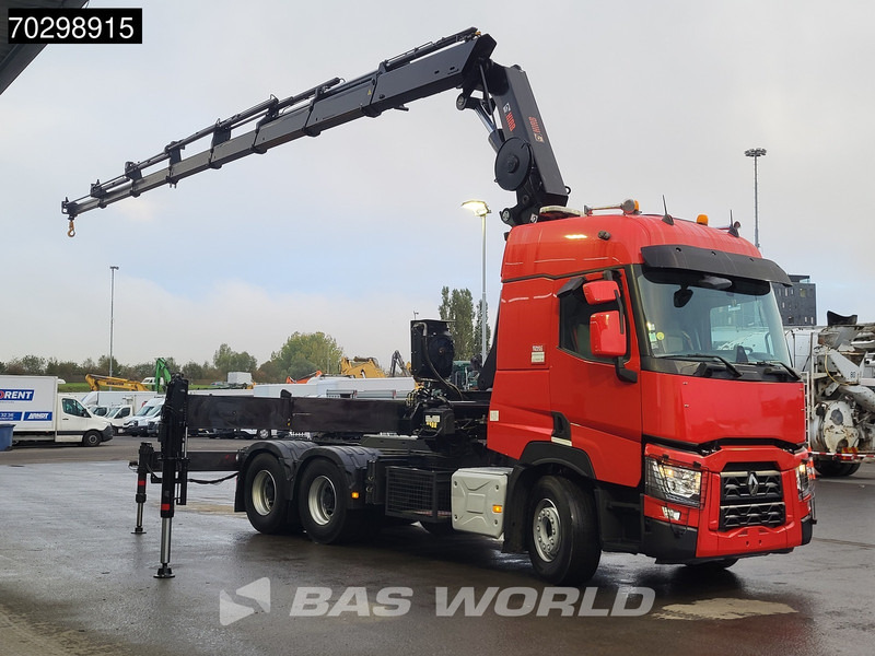 Renault T 520 6X4 Hiab 477E-7 HIDUO Crane Kran Big-Axle Euro 6 - Tracteur routier: photos 3 Renault T 520 6X4 Hiab 477E-7 HIDUO Crane Kran Big-Axle Euro 6 - Tracteur routier: photos 3