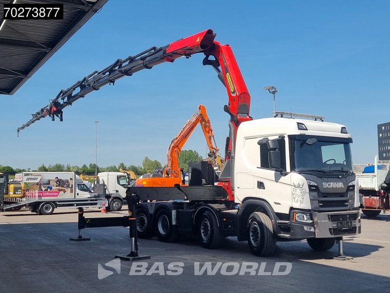 Scania G500 8X2 Retarder Liftachse Palfinger Kran PK 58.002 TEC F + JIB - Tracteur routier: photos 3 Scania G500 8X2 Retarder Liftachse Palfinger Kran PK 58.002 TEC F + JIB - Tracteur routier: photos 3