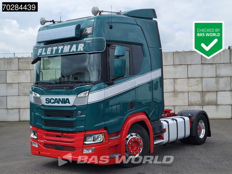 Scania R450 R 4X2 Retarder Standklima Alcoa's Navi ACC LED - Tracteur routier: photos 1 Scania R450 R 4X2 Retarder Standklima Alcoa's Navi ACC LED - Tracteur routier: photos 1