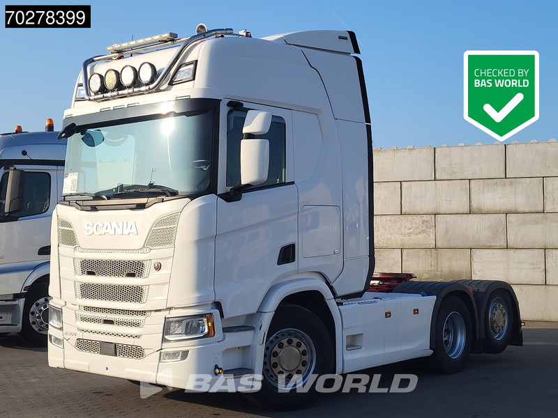 Scania R500 R 6X2 Retarder Euro 6 ACC Navi Standklima Liftas - Tracteur routier: photos 1 Scania R500 R 6X2 Retarder Euro 6 ACC Navi Standklima Liftas - Tracteur routier: photos 1