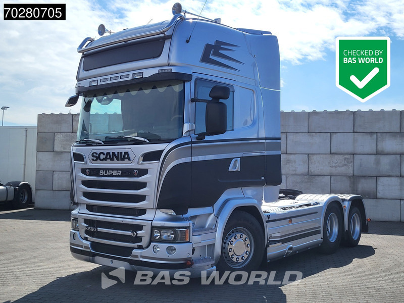 Scania R580 6X2 Retarder Liftachse Full-Air Euro 6 - Tracteur routier: photos 1 Scania R580 6X2 Retarder Liftachse Full-Air Euro 6 - Tracteur routier: photos 1