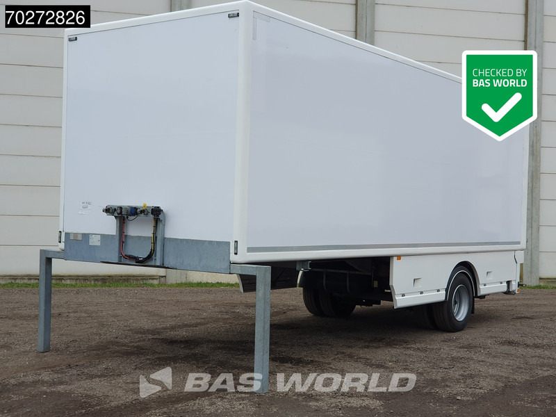 Trias 711-250 1 Axle TÜV 07/25 City Trailer 25Tons + 2.5T Tailgate + Isoliert - Semi-remorque fourgon: photos 1 Trias 711-250 1 Axle TÜV 07/25 City Trailer 25Tons + 2.5T Tailgate + Isoliert - Semi-remorque fourgon: photos 1