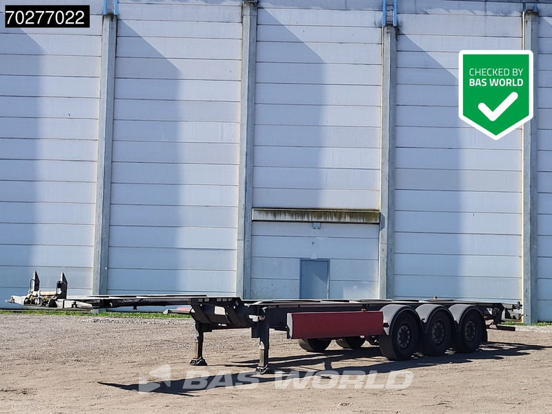 Van Hool 3 axles - Semi-remorque porte-conteneur/ Caisse mobile: photos 1 Van Hool 3 axles - Semi-remorque porte-conteneur/ Caisse mobile: photos 1