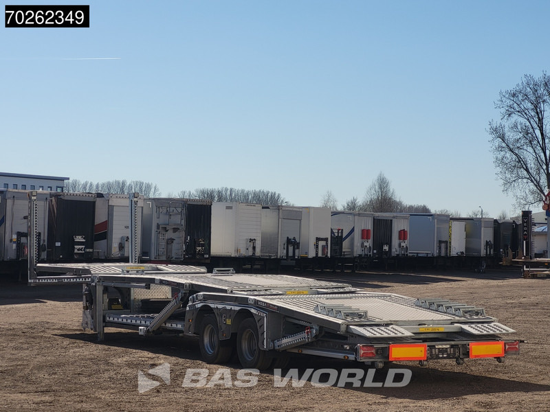 Semi-remorque porte-voitures neuf Vega 2 Axle Semi Trailer 2 axles NEW Truck autotransport BPW Lenkachse: photos 8