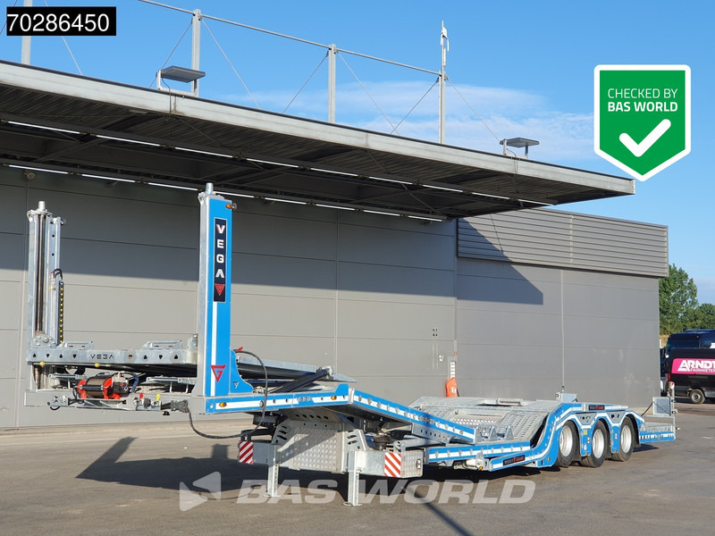 Vega Alphamax 3 axles NEW Galvanized Hydro-electric Winch Lift + Lenkachse - Semi-remorque porte-voitures: photos 1 Vega Alphamax 3 axles NEW Galvanized Hydro-electric Winch Lift + Lenkachse - Semi-remorque porte-voitures: photos 1