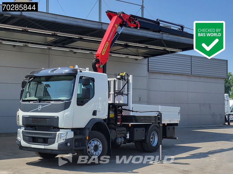 Volvo FE 320 4X2 NEW! Palfinger PK14.501K SLD5 Remote Crane Kran Euro 6 - Camion plateau, Camion grue: photos 1 Volvo FE 320 4X2 NEW! Palfinger PK14.501K SLD5 Remote Crane Kran Euro 6 - Camion plateau, Camion grue: photos 1