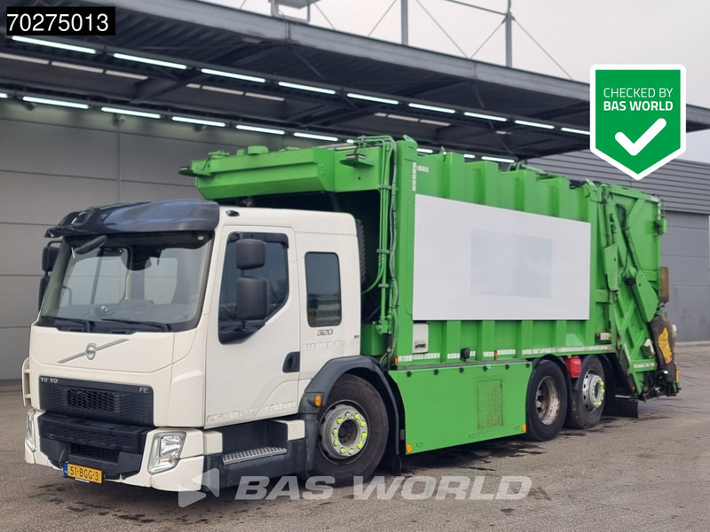 Volvo FE 320 6X2 NL-Truck Lenkachse MOL Pusher IID Aufbau Euro 6 - Benne à ordures ménagères: photos 1 Volvo FE 320 6X2 NL-Truck Lenkachse MOL Pusher IID Aufbau Euro 6 - Benne à ordures ménagères: photos 1
