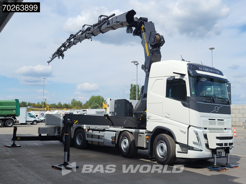 Volvo FH 500 8X2 NEW! Palfinger PK92002 SH 8+6 JIB Crane Kran 3.5t Winch Lift+Steering Axle - Camion plateau, Camion grue: photos 2 Volvo FH 500 8X2 NEW! Palfinger PK92002 SH 8+6 JIB Crane Kran 3.5t Winch Lift+Steering Axle - Camion plateau, Camion grue: photos 2