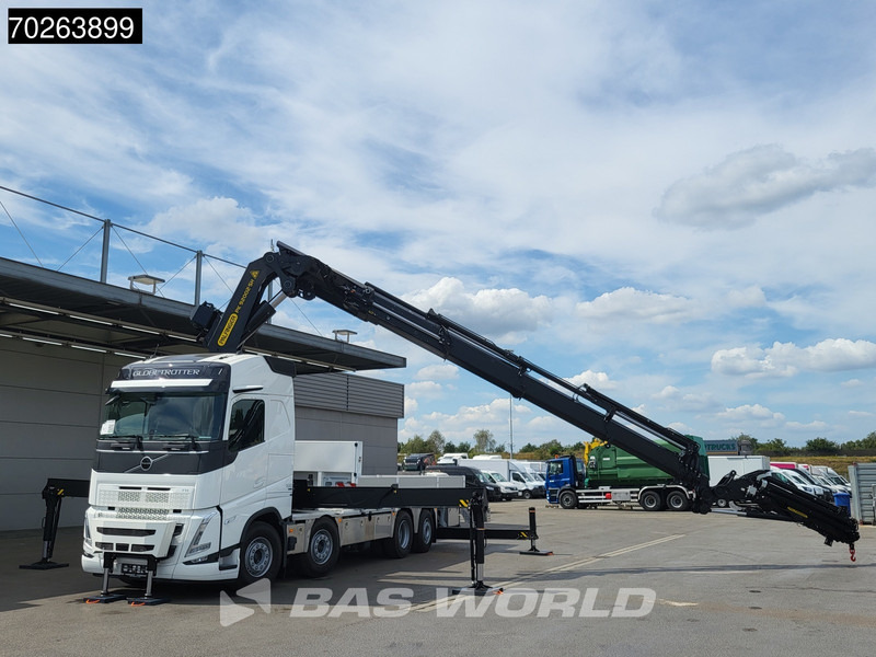 Volvo FH 500 8X2 NEW! Palfinger PK92002 SH 8+6 JIB Crane Kran 3.5t Winch Lift+Steering Axle - Camion plateau, Camion grue: photos 5 Volvo FH 500 8X2 NEW! Palfinger PK92002 SH 8+6 JIB Crane Kran 3.5t Winch Lift+Steering Axle - Camion plateau, Camion grue: photos 5