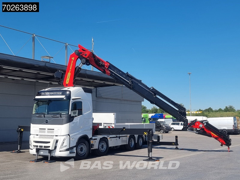 Volvo FH 500 8X2 NEW! Palfinger PK92002 SH 8+6 JIB Crane Kran Winch Lift-Lenkachse Navi - Camion plateau, Camion grue: photos 3 Volvo FH 500 8X2 NEW! Palfinger PK92002 SH 8+6 JIB Crane Kran Winch Lift-Lenkachse Navi - Camion plateau, Camion grue: photos 3