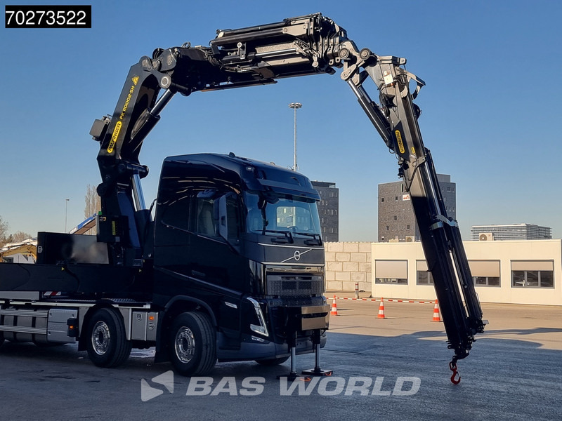 Volvo FH 500 8X2 Palfinger PK110002 SH Crane + Fly-Jib Winch VEB+ Euro 6 - Camion plateau, Camion grue: photos 5 Volvo FH 500 8X2 Palfinger PK110002 SH Crane + Fly-Jib Winch VEB+ Euro 6 - Camion plateau, Camion grue: photos 5