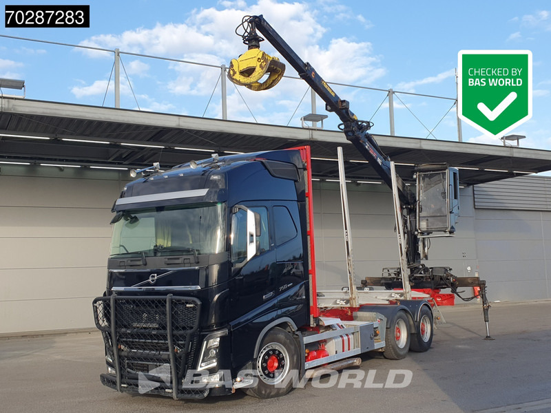 Volvo FH16 750 FH16 6X4 HIAB E96S 79 Crane Retarder Dynamic-Steering Euro 6 - Camion grumier, Camion grue: photos 1 Volvo FH16 750 FH16 6X4 HIAB E96S 79 Crane Retarder Dynamic-Steering Euro 6 - Camion grumier, Camion grue: photos 1