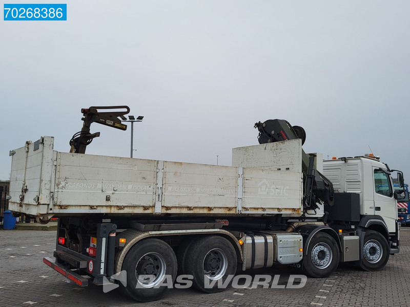 Volvo FM 410 8X4 211EP-5 HIDUO Kran Crane Steel suspension VEB Euro 6 en crédit-bail Volvo FM 410 8X4 211EP-5 HIDUO Kran Crane Steel suspension VEB Euro 6: photos 6