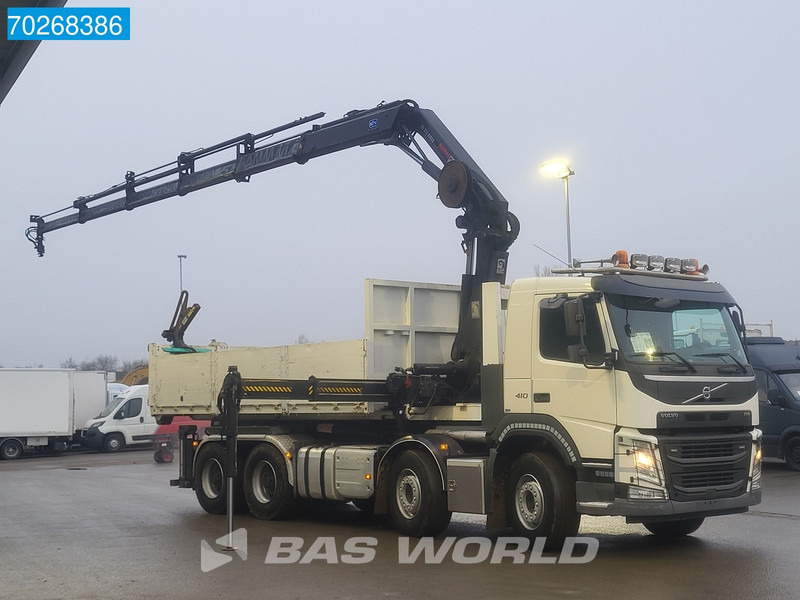 Volvo FM 410 8X4 211EP-5 HIDUO Kran Crane Steel suspension VEB Euro 6 en crédit-bail Volvo FM 410 8X4 211EP-5 HIDUO Kran Crane Steel suspension VEB Euro 6: photos 10