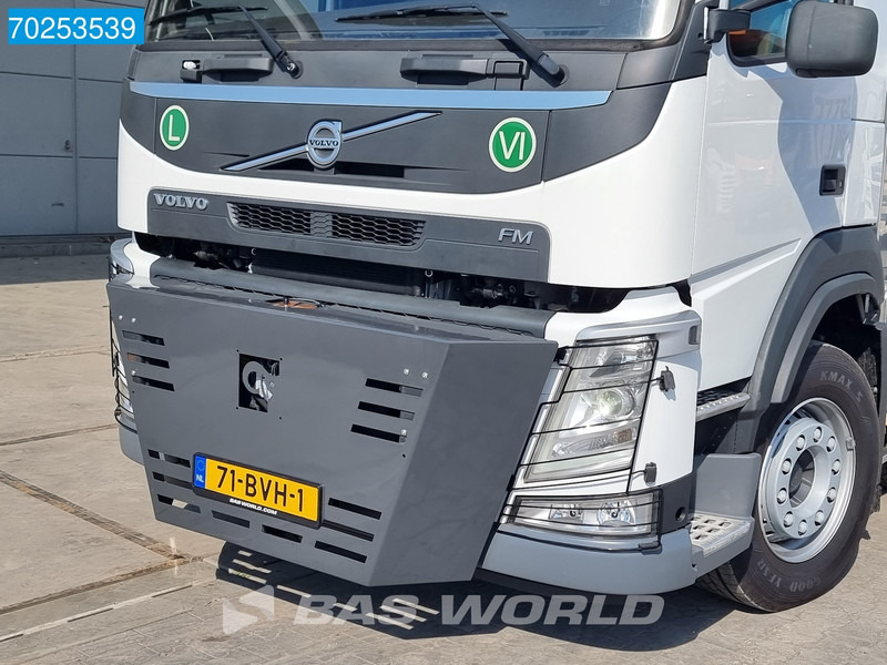 Camion porte-conteneur/ Caisse mobile, Camion grue Volvo FM 420 8X2 Repaired Damage Hiab X-Hipro 1058E-6 Kran Crane Lift-Lenkachse: photos 16