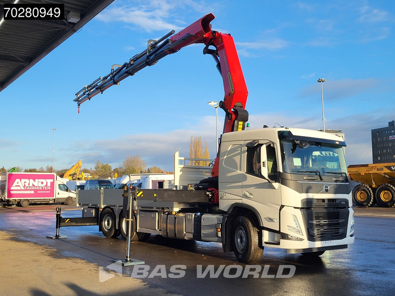 Volvo FM 500 6X2 NEW! Palfinger PK41002 EH-E Kran Crane Lift-steering Axle Euro 6 - Camion plateau, Camion grue: photos 3 Volvo FM 500 6X2 NEW! Palfinger PK41002 EH-E Kran Crane Lift-steering Axle Euro 6 - Camion plateau, Camion grue: photos 3