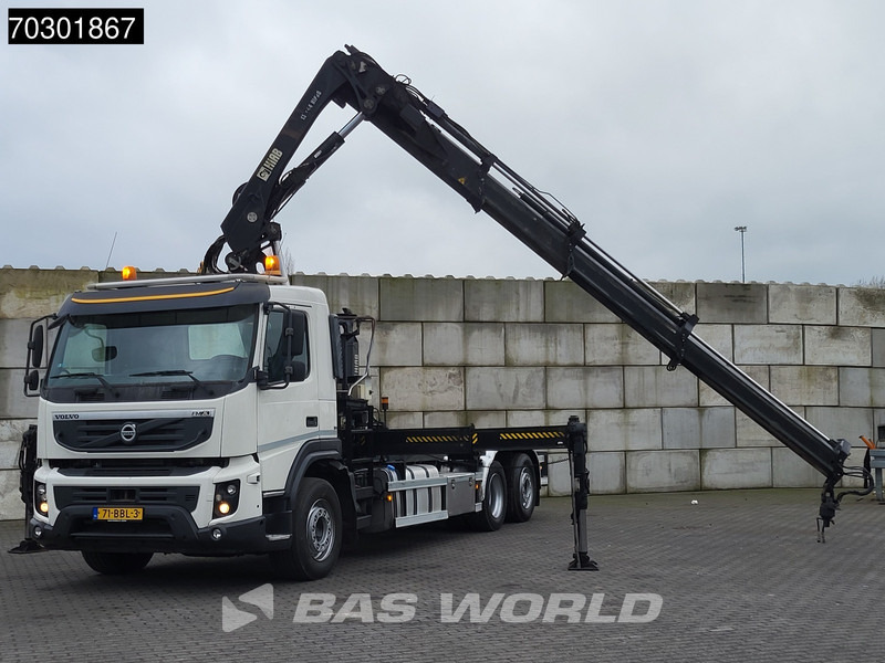 Volvo FMX 370 FMX 6X2 HIAB 244 E P-3 Hipro Kran + XR21S56 containersystem Lift+steering - Camion ampliroll, Camion grue: photos 3 Volvo FMX 370 FMX 6X2 HIAB 244 E P-3 Hipro Kran + XR21S56 containersystem Lift+steering - Camion ampliroll, Camion grue: photos 3