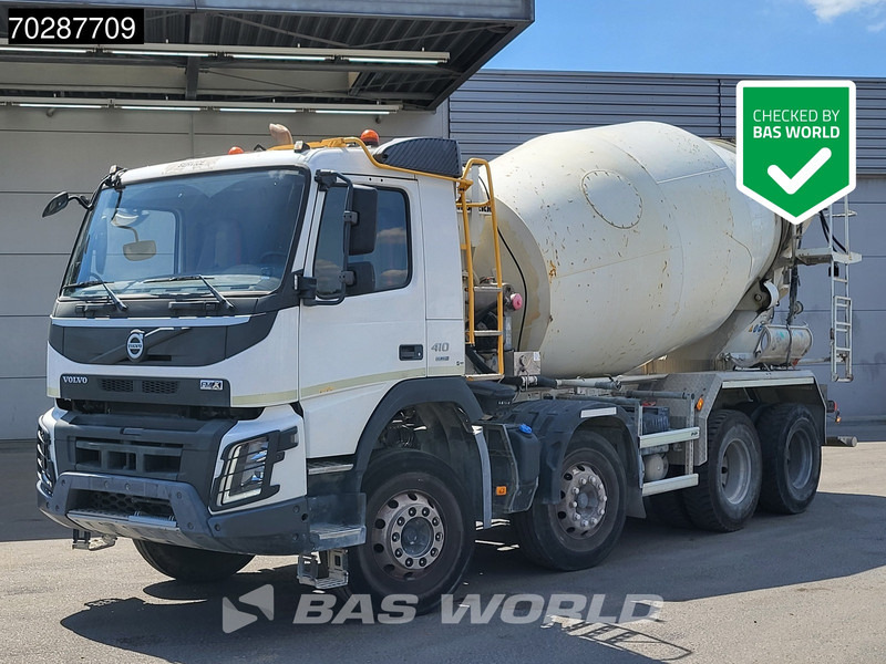 Volvo FMX 410 FMX 8X4 9m3 Liebherr Mixer SteelSuspension Automatic Euro 6 - Camion malaxeur: photos 1 Volvo FMX 410 FMX 8X4 9m3 Liebherr Mixer SteelSuspension Automatic Euro 6 - Camion malaxeur: photos 1