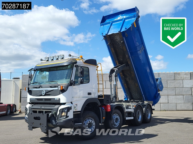 Volvo FMX 500 8X4 14m3 Manjot Tipper Retarder Automatic Big-Axle Euro 6 - Camion benne: photos 1 Volvo FMX 500 8X4 14m3 Manjot Tipper Retarder Automatic Big-Axle Euro 6 - Camion benne: photos 1