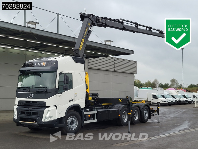 Volvo FMX 500 8X4 NEW! Palfinger PK33002 Crane + PHT22SLD5 Hooklift Lift-Steering Axle - Camion ampliroll, Camion grue: photos 1 Volvo FMX 500 8X4 NEW! Palfinger PK33002 Crane + PHT22SLD5 Hooklift Lift-Steering Axle - Camion ampliroll, Camion grue: photos 1