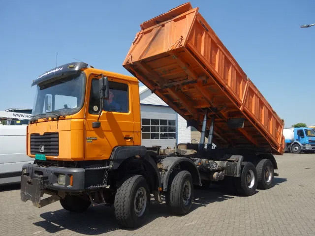 MAN 35-464 8x8 meiller kipper manual diesel pomp - Camion benne: photos 3 MAN 35-464 8x8 meiller kipper manual diesel pomp - Camion benne: photos 3