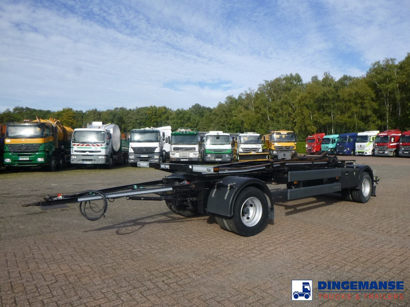 AJK Hydrolift Hook lift drawbar trailer - Remorque ampliroll/ Multibenne: photos 1 AJK Hydrolift Hook lift drawbar trailer - Remorque ampliroll/ Multibenne: photos 1
