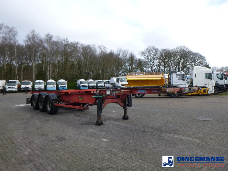 ASCA 3-axle container trailer - Camion porte-conteneur/ Caisse mobile: photos 2 ASCA 3-axle container trailer - Camion porte-conteneur/ Caisse mobile: photos 2