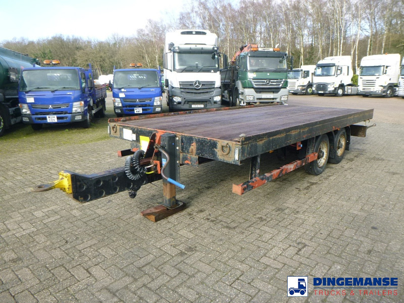 Adcliffe 2-axle drawbar platform trailer 7 t - Remorque plateau: photos 1 Adcliffe 2-axle drawbar platform trailer 7 t - Remorque plateau: photos 1