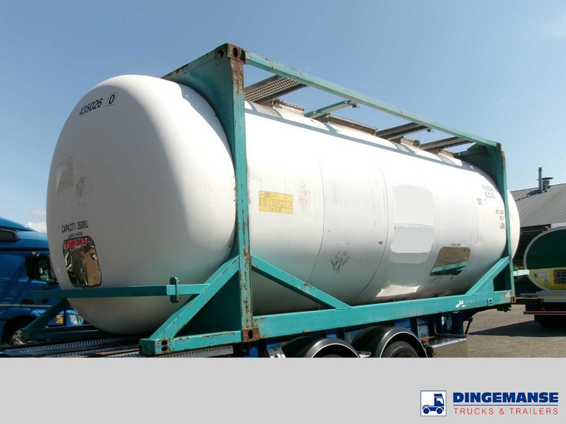 BSLT Chemical tank container inox L4BN / 20 ft / 35 m3 / IMO 4 - Cuve de stockage: photos 3 BSLT Chemical tank container inox L4BN / 20 ft / 35 m3 / IMO 4 - Cuve de stockage: photos 3