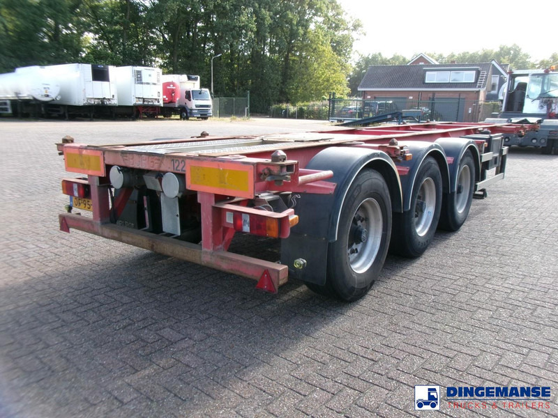 Burg 3-axle container chassis 20,30 ft + ADR - Semi-remorque porte-conteneur/ Caisse mobile: photos 4 Burg 3-axle container chassis 20,30 ft + ADR - Semi-remorque porte-conteneur/ Caisse mobile: photos 4