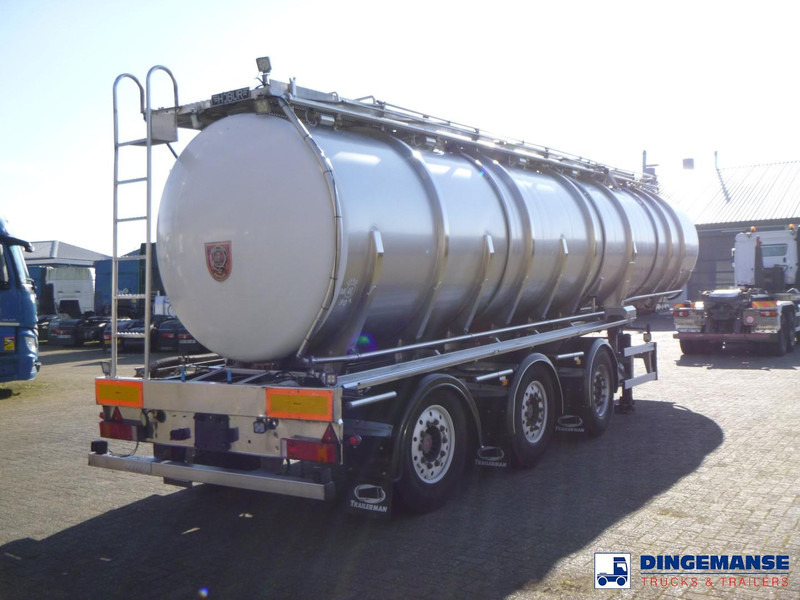 Burg Food tank inox 30.3 m3 / 3 comp - Semi-remorque citerne: photos 4 Burg Food tank inox 30.3 m3 / 3 comp - Semi-remorque citerne: photos 4