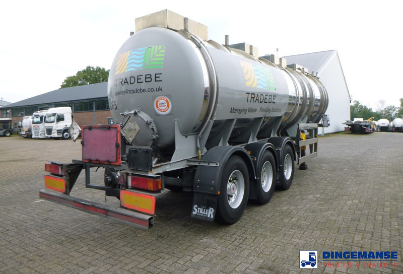 Clayton Chemical tank inox 30 m3 / 1 comp - Semi-remorque citerne: photos 3 Clayton Chemical tank inox 30 m3 / 1 comp - Semi-remorque citerne: photos 3