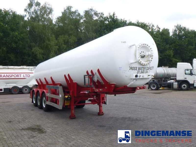 Clayton Gas tank steel 31.8 m3 (low pressure 10 bar) - Semi-remorque citerne: photos 2 Clayton Gas tank steel 31.8 m3 (low pressure 10 bar) - Semi-remorque citerne: photos 2