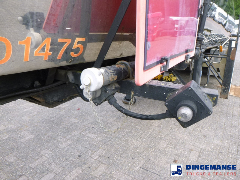 Semi-remorque citerne Crane Fruehauf Bitumen tank inox 28 m3 / 1 comp: photos 13