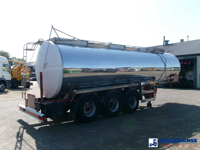 Crane Fruehauf Chemical ACID tank inox 30 m3 / 1 comp - Semi-remorque citerne: photos 4 Crane Fruehauf Chemical ACID tank inox 30 m3 / 1 comp - Semi-remorque citerne: photos 4