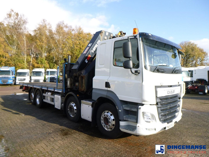 DAF CF 460 8x2 RHD + Hiab XS 658 Hipro - Camion grue: photos 2 DAF CF 460 8x2 RHD + Hiab XS 658 Hipro - Camion grue: photos 2