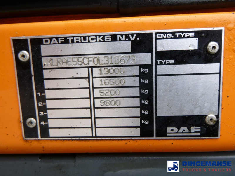 Camion citerne DAF LF 55.180 4x2 RHD ARGON gas truck 5.9 m3: photos 19