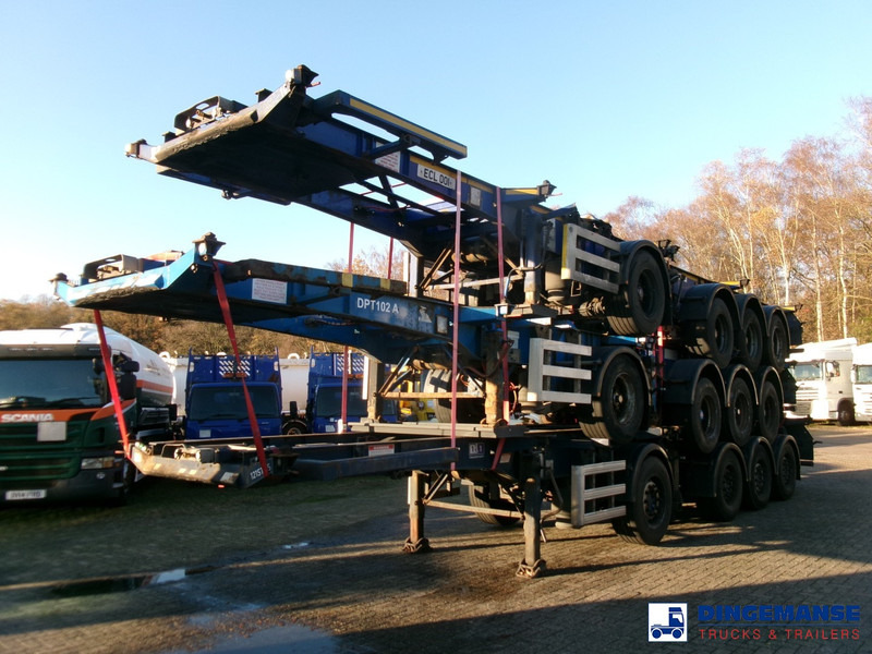 Dennison Stack - 3 x splitter container chassis 20-30-40-45 ft - Camion porte-conteneur/ Caisse mobile: photos 1 Dennison Stack - 3 x splitter container chassis 20-30-40-45 ft - Camion porte-conteneur/ Caisse mobile: photos 1