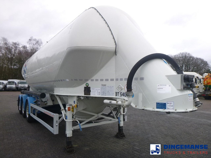 Feldbinder Powder tank alu 36 m3 / 1 comp - Semi-remorque citerne: photos 2 Feldbinder Powder tank alu 36 m3 / 1 comp - Semi-remorque citerne: photos 2