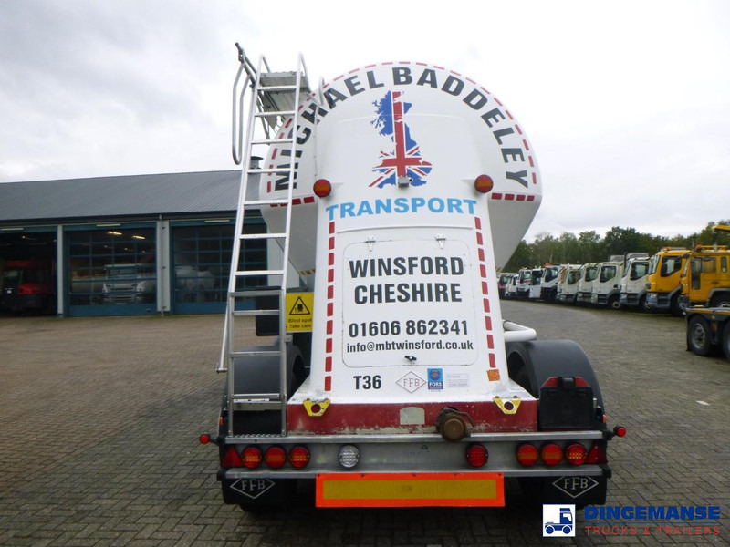 Feldbinder Powder tank alu 40 m3 / 1 comp - Semi-remorque citerne: photos 5 Feldbinder Powder tank alu 40 m3 / 1 comp - Semi-remorque citerne: photos 5