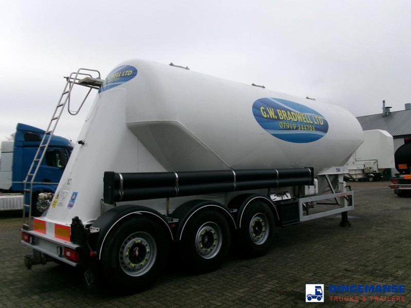 Feldbinder Powder tank alu 40 m3 / 1 comp + compressor - Semi-remorque citerne: photos 4 Feldbinder Powder tank alu 40 m3 / 1 comp + compressor - Semi-remorque citerne: photos 4