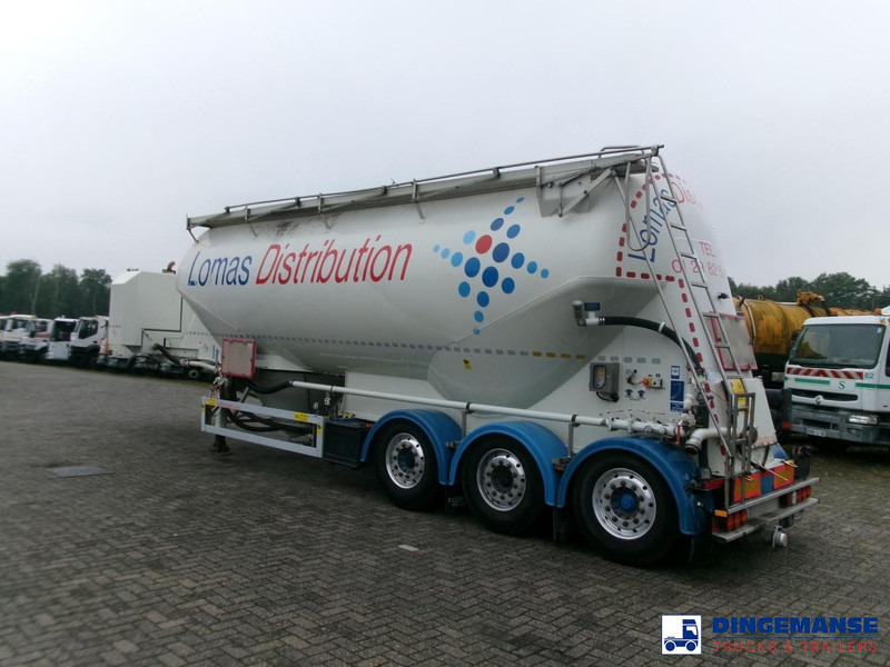 Feldbinder Powder tank alu 40 m3 / 1 comp + compressor - Semi-remorque citerne: photos 3 Feldbinder Powder tank alu 40 m3 / 1 comp + compressor - Semi-remorque citerne: photos 3
