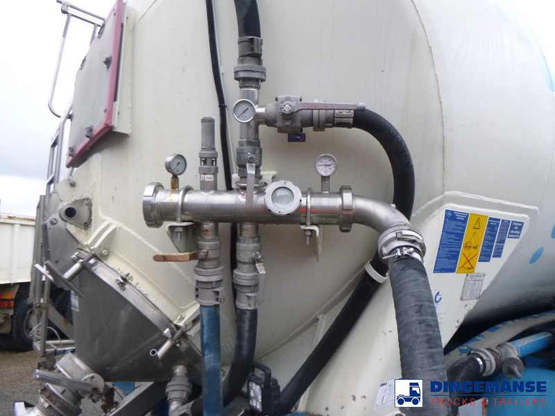Semi-remorque citerne Feldbinder Powder tank alu 60 m3 (tipping): photos 10 Semi-remorque citerne Feldbinder Powder tank alu 60 m3 (tipping): photos 10