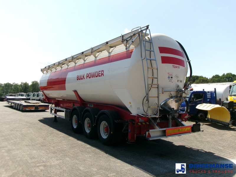 Feldbinder Powder tank alu 60 m3 (tipping) - Semi-remorque citerne: photos 3 Feldbinder Powder tank alu 60 m3 (tipping) - Semi-remorque citerne: photos 3
