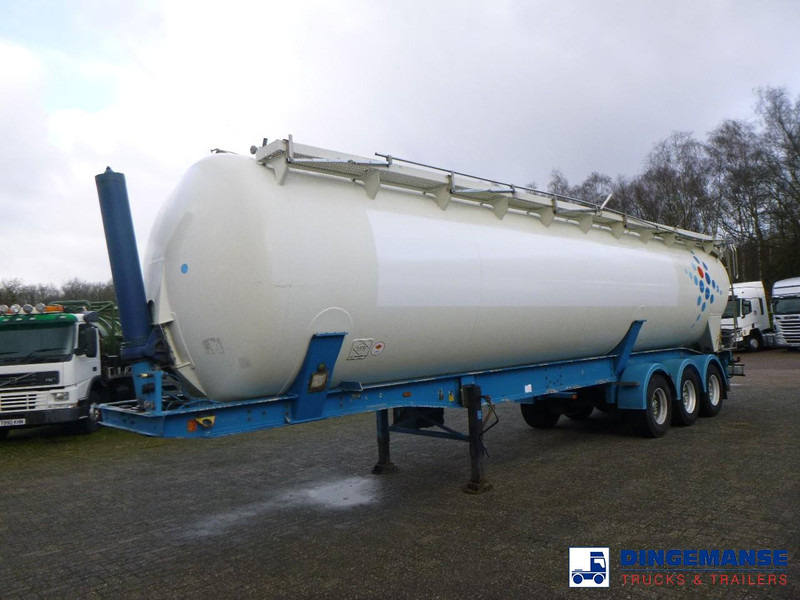 Feldbinder Powder tank alu 60 m3 (tipping) - Semi-remorque citerne: photos 1 Feldbinder Powder tank alu 60 m3 (tipping) - Semi-remorque citerne: photos 1