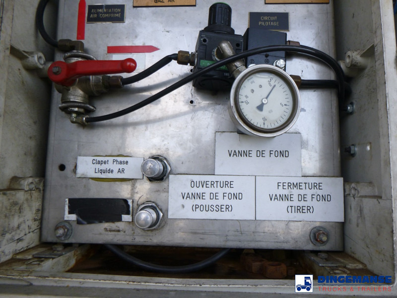 Semi-remorque citerne Guhur Low-pressure gas tank steel 31.5 m3 / 10 bar (methyl chloride): photos 13