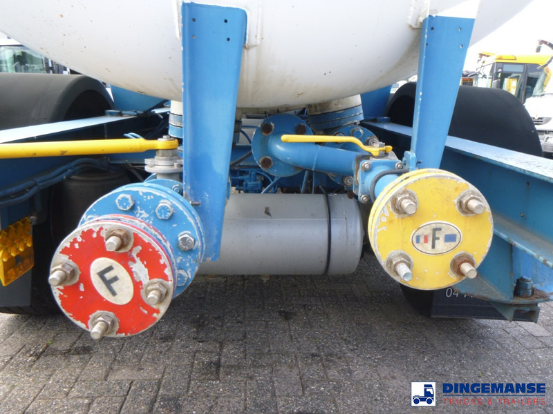 Semi-remorque citerne Guhur Low-pressure gas tank steel 31.5 m3 / 10 bar (methyl chloride): photos 8