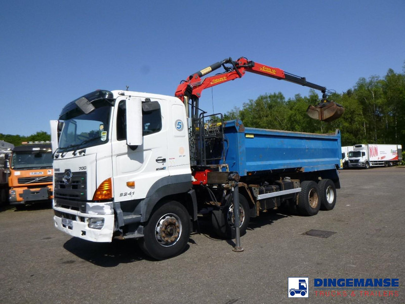 Hino FY1EUKA RHD + Palfinger E120L + grapple - Camion grue: photos 5 Hino FY1EUKA RHD + Palfinger E120L + grapple - Camion grue: photos 5