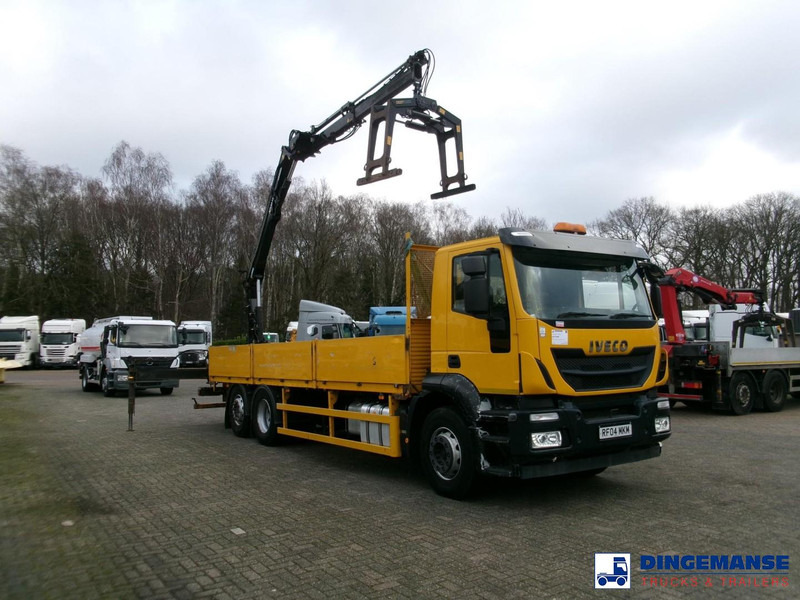 Iveco Stralis 310 6x2 Euro 6 + Atlas 129.3V A11 crane - Camion grue: photos 2 Iveco Stralis 310 6x2 Euro 6 + Atlas 129.3V A11 crane - Camion grue: photos 2