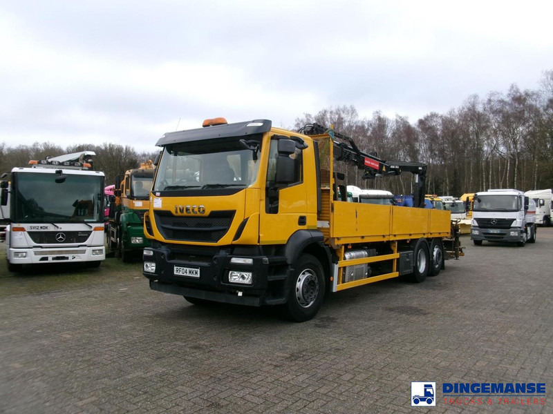 Iveco Stralis 310 6x2 Euro 6 + Atlas 129.3V A11 crane - Camion grue: photos 5 Iveco Stralis 310 6x2 Euro 6 + Atlas 129.3V A11 crane - Camion grue: photos 5